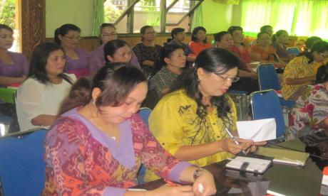 EVALUASI ADMINISTRASI POSYANDU DAN PKK Se-KELURAHAN KESIMAN 2013