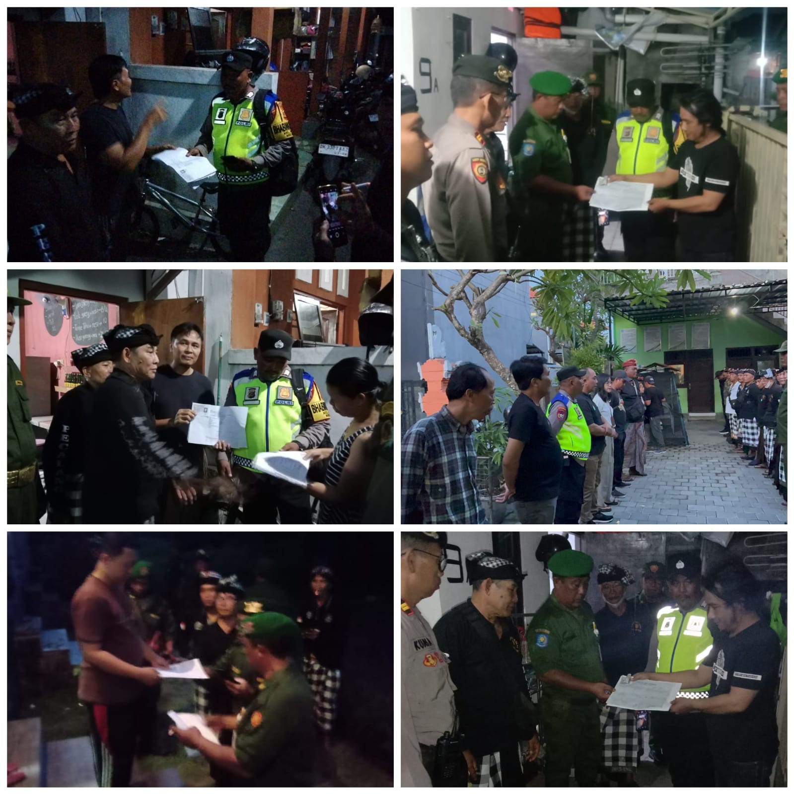 Pendataan Penduduk Non Permanen di Lingkungan Buaji Anyar Kelurahan Kesiman