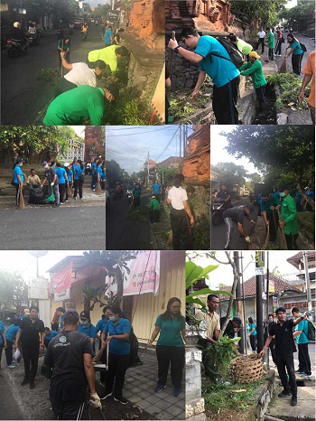 JUMPA BERKAS DI LINGKUNGAN PEKANDELAN KAUH, KELURAHAN KESIMAN