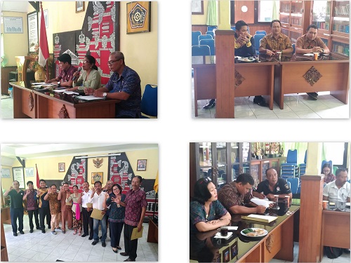 RAPAT TEKNIS PEMBAHASAN DANA DAU (PEMERDAYAAN MASYARAKAT) KELURAHAN KESIMAN TAHUN 2020